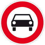Verboden voor auto's