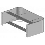 Kopstuk modulair verkeerseiland