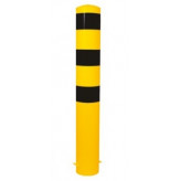 Beschermpaal / aanrijdbeveiliging 1000mm x 152mm geel 