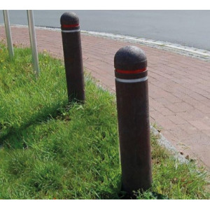 Kunststof Beschermpaal Kogelkop Kunststof Beschermpaal Kogelkop