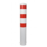Beschermpaal wit-rood 1500mm